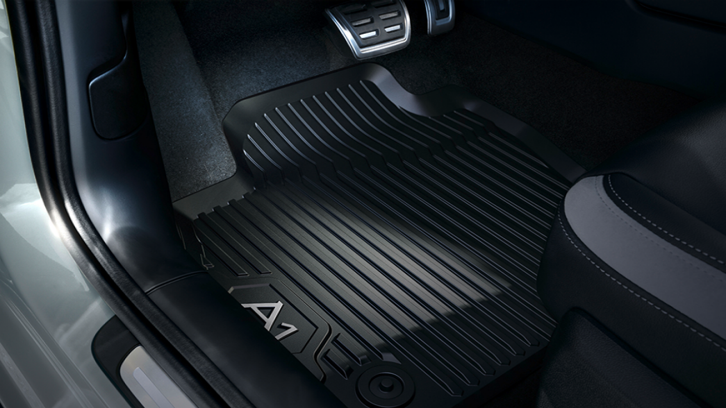 Audi A1 allstreet Fussraum schwarz