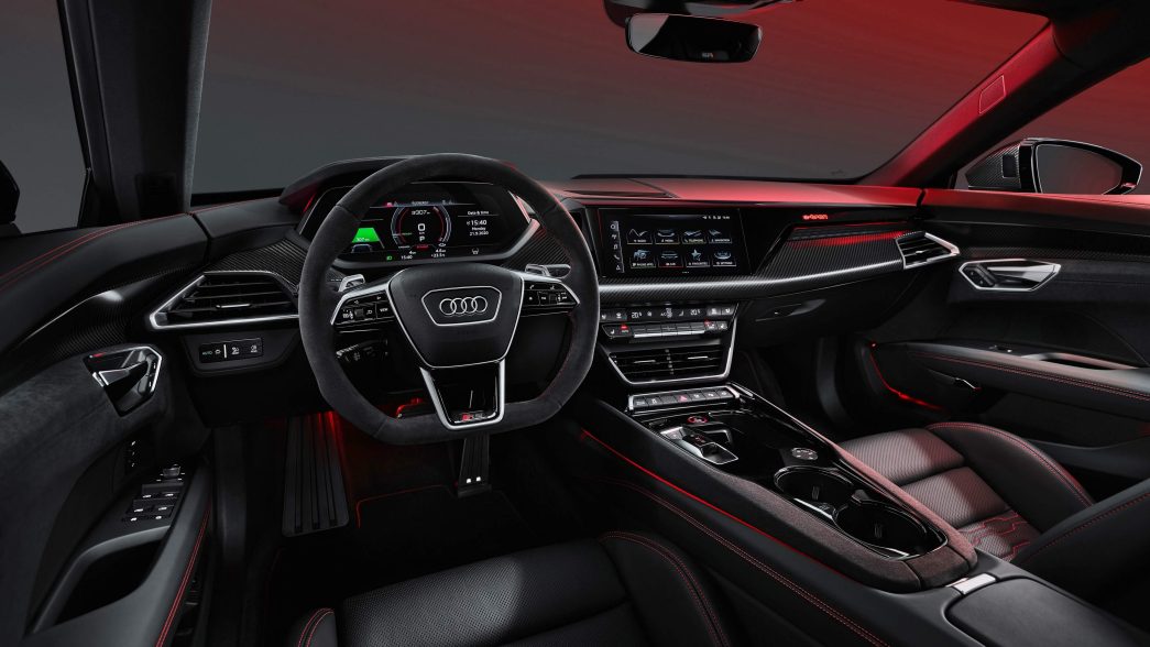 Audi e-tron GT cockpit et intérieur