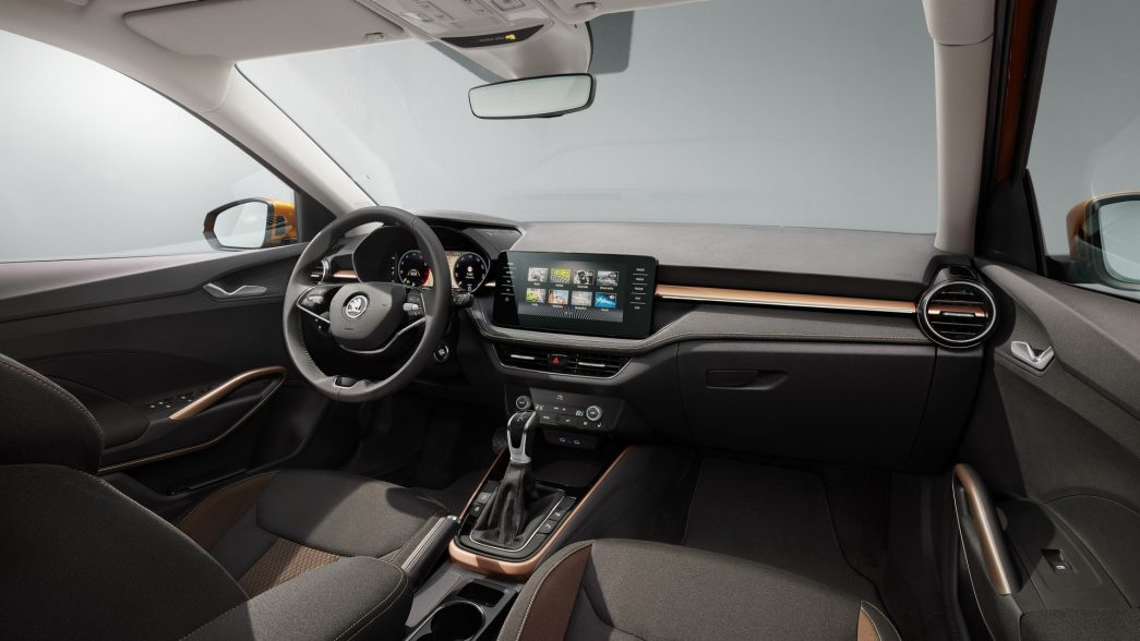 Škoda Fabia cockpit 