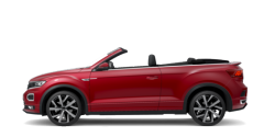 VW T-Roc gelb Seitenansicht