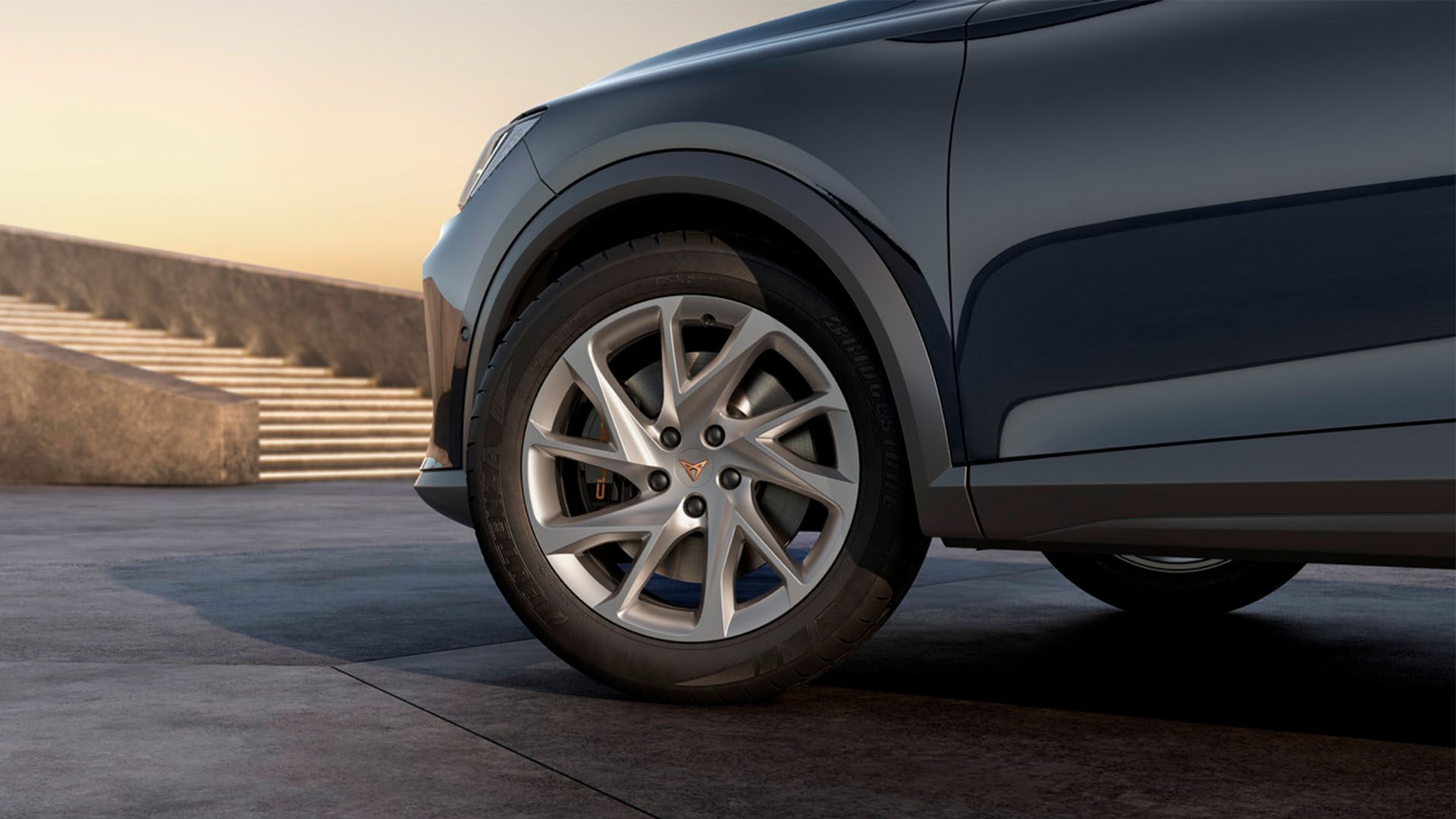 Vista dei sedili sportivi della CUPRA Ateca 