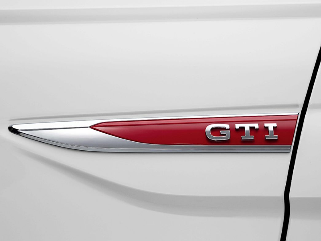 GTI logo of the VW Polo