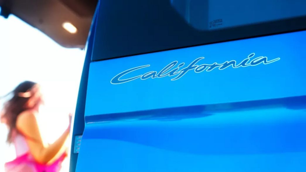 Caddy California Aufschrift California