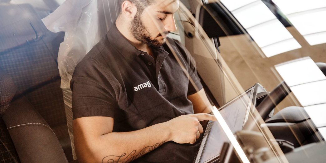 AMAG service pour des voitures électriques