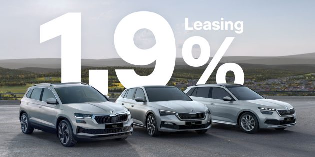 ŠKODA 0,9% Leasing