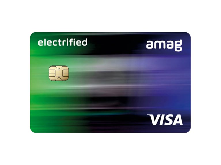 AMAG 2-in-1 charging/credit card