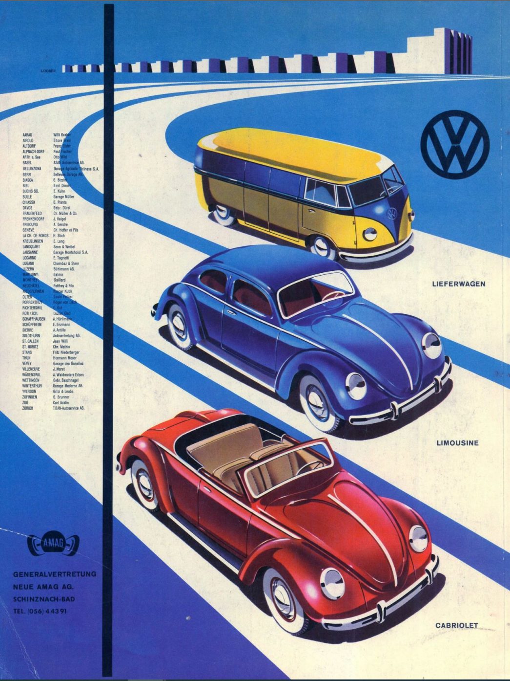 75 Jahre Volkswagen in der Schweiz AMAG