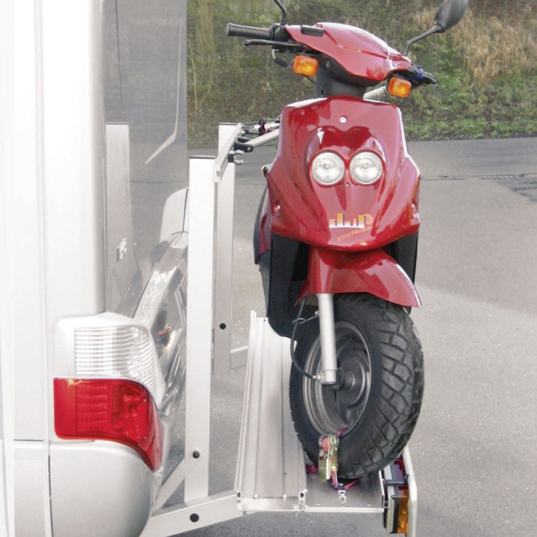 VW California Weih-tec motorbike carrier 